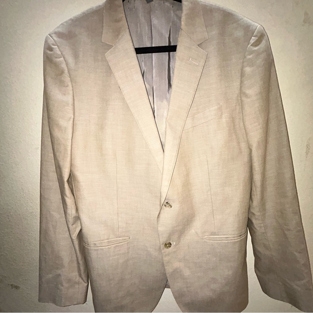 Bonobos Cream Sport Coat Elegant Tailoring